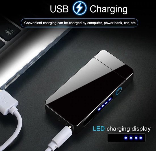THAR - Plasma Aansteker – USB Oplaadbaar – Vuurwerk en Sigaretten Aansteker - Afbeelding 3