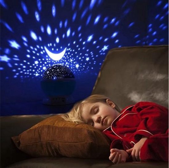Galaxy projector blauw voor slaapkamer kind