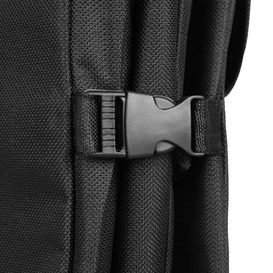 Xtrobb Kofferbak Organizer – Opvouwbare Auto Opbergtas met 3 Sorteervakken – Stevige Handgrepen – Antislip – Zwart – 55x37x27 cm - Afbeelding 3