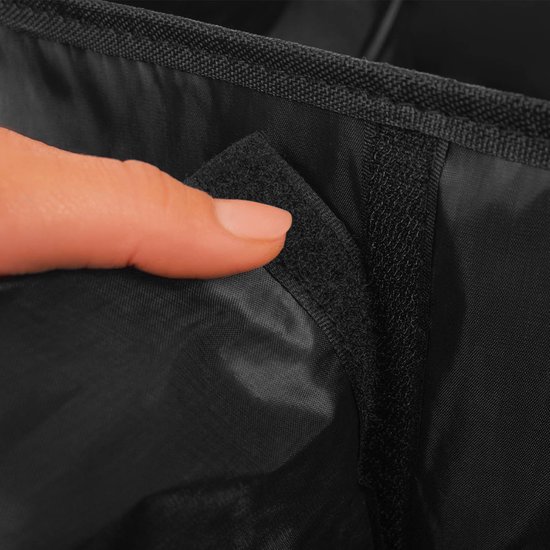 Xtrobb Kofferbak Organizer – Opvouwbare Auto Opbergtas met 3 Sorteervakken – Stevige Handgrepen – Antislip – Zwart – 55x37x27 cm - Afbeelding 6
