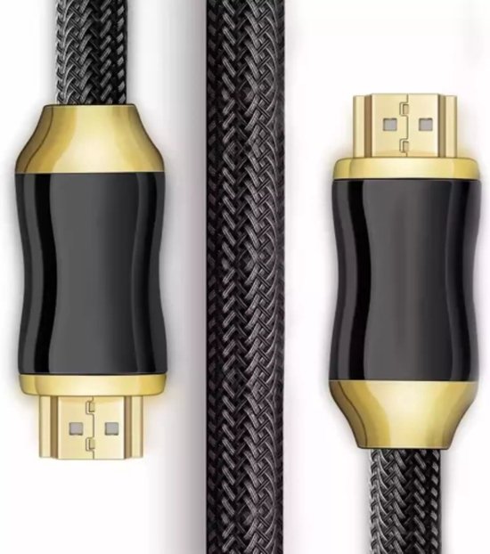Izoxis® HDMI 2.1 Kabel 3 Meter – 8K - 60Hz | 4K - 120Hz – Ultra High Speed 48Gbps – Gevlochten Nylon – eARC, HDR, VRR – Voor TV, PS5, Xbox, PC, Mon - Afbeelding 7