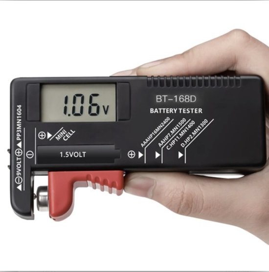 RLSOCO Case Hoes voor Batterij met Batterijtester-Batterijopbergdoos Geschikt voor 120 Batterijen:AA,AAA,C,D,9V,BT-168 | Opbergkoffer met YKK-rits,Schokbestendig,waterafstotend(Alleen Koffer RLSOCO Case Hoes voor Batterij met Batterijtester-Batterijopbergdoos Geschikt voor 120 Batterijen:AA,AAA,C,D,9V,BT-168 | Opbergkoffer met YKK-rits,Schokbestendig,waterafstotend(Alleen Koffer