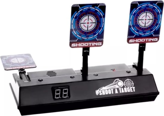 Kruzzel Elektronisch Schild Schietbaan – 3 Doelen – Interactief Schietspel – Doeltraining Game – Outdoor / Indoor - Afbeelding 10