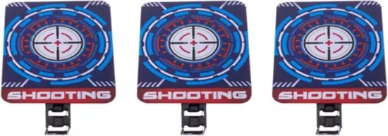 Kruzzel Elektronisch Schild Schietbaan – 3 Doelen – Interactief Schietspel – Doeltraining Game – Outdoor / Indoor - Afbeelding 6