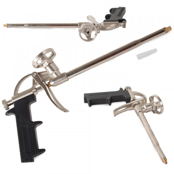 VERK GROUP Purpistool – Universeel Schuimpistool met Metalen Body & PTFE-Lager – Professionele Foam Gun - Afbeelding 5