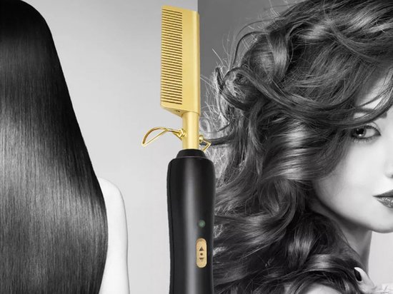 Stijlkam Glanzend – Professionele Styling Kam – Ontklit, Verzorgt en Geeft Glans – Geschikt voor Alle Haartypes - Afbeelding 4
