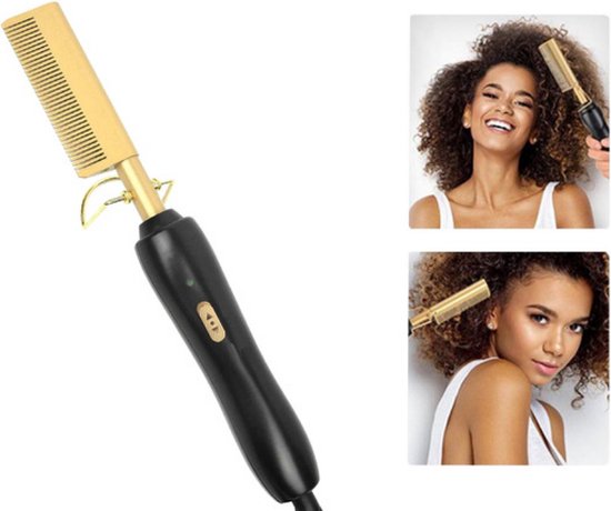 Stijlkam Glanzend – Professionele Styling Kam – Ontklit, Verzorgt en Geeft Glans – Geschikt voor Alle Haartypes - Afbeelding 7