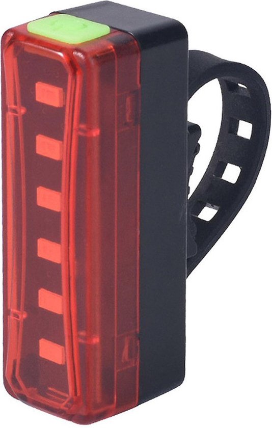 USB Oplaadbaar LED Achterlicht – Rood – Waterdichte Fietsverlichting – 3 Lichtstanden – Compact & Krachtig – Veilig in het Donker - Afbeelding 3