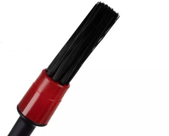XTROBB® Auto Detail Brush Set – 5-delige Autowas Kwasten + Gratis Microvezeldoek – Interieur & Exterieur Reinigingsset - Afbeelding 4