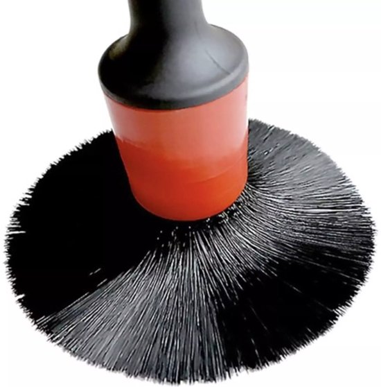 XTROBB® Auto Detail Brush Set – 5-delige Autowas Kwasten + Gratis Microvezeldoek – Interieur & Exterieur Reinigingsset - Afbeelding 10