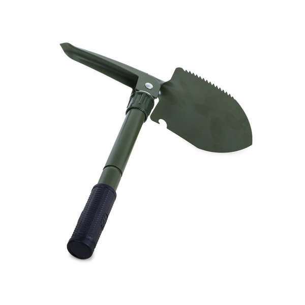 Opvouwbare Pioniersschep – 4-in-1 Schop, Houweel & Zaag – 41,5 cm – Compact, Draagbaar & Inclusief Opberghoes - Afbeelding 8