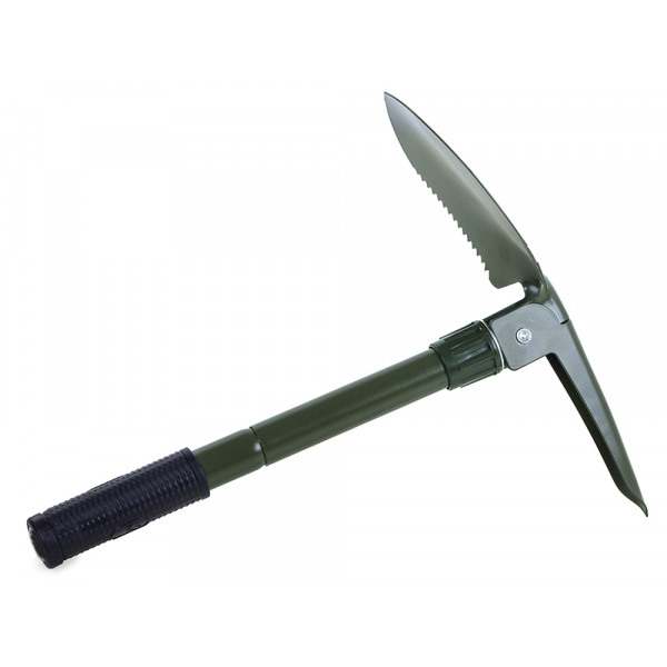 Opvouwbare Pioniersschep – 4-in-1 Schop, Houweel & Zaag – 41,5 cm – Compact, Draagbaar & Inclusief Opberghoes - Afbeelding 10