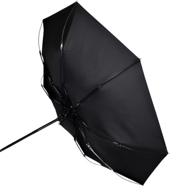 Malatec® Stormparaplu – Opvouwbaar & Stormbestendig tot 100 km/u – Automatisch Uitklapbaar – Incl. Beschermhoes – Zwart - Afbeelding 11