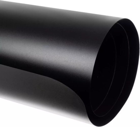Ruhhy® Zwarte Vloerbeschermer Bureaustoelmat – 90×130 cm – PVC Stoelmat voor Harde Vloeren – Krasbestendig & Geluiddempend - Afbeelding 12