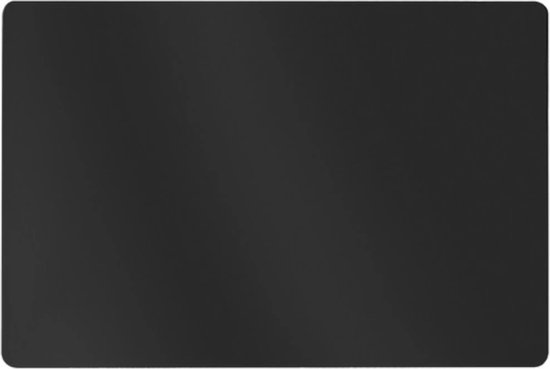 Ruhhy® Zwarte Vloerbeschermer Bureaustoelmat – 90×130 cm – PVC Stoelmat voor Harde Vloeren – Krasbestendig & Geluiddempend - Afbeelding 4