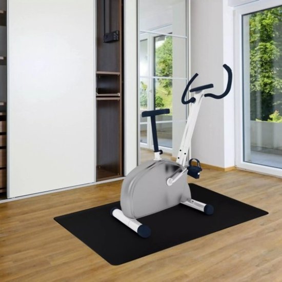 Ruhhy® Zwarte Vloerbeschermer Bureaustoelmat – 90×130 cm – PVC Stoelmat voor Harde Vloeren – Krasbestendig & Geluiddempend - Afbeelding 10