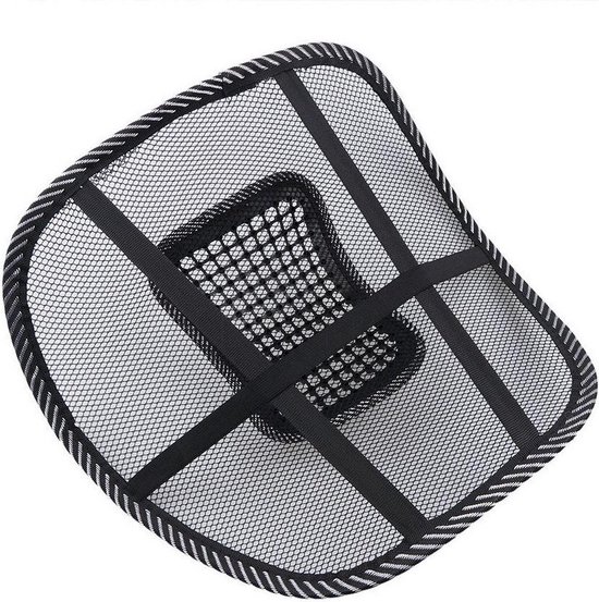 Malatec® Ergonomische Rugsteun – Ondersteunend Rugkussen voor Bureaustoel & Auto – Houding Corrector - Afbeelding 2