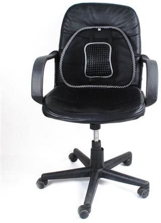 Malatec® Ergonomische Rugsteun – Ondersteunend Rugkussen voor Bureaustoel & Auto – Houding Corrector - Afbeelding 7