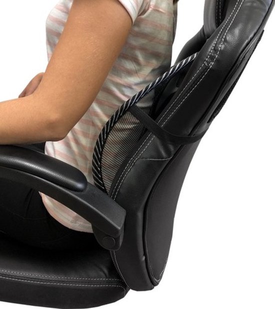 Malatec® Ergonomische Rugsteun – Ondersteunend Rugkussen voor Bureaustoel & Auto – Houding Corrector - Afbeelding 10