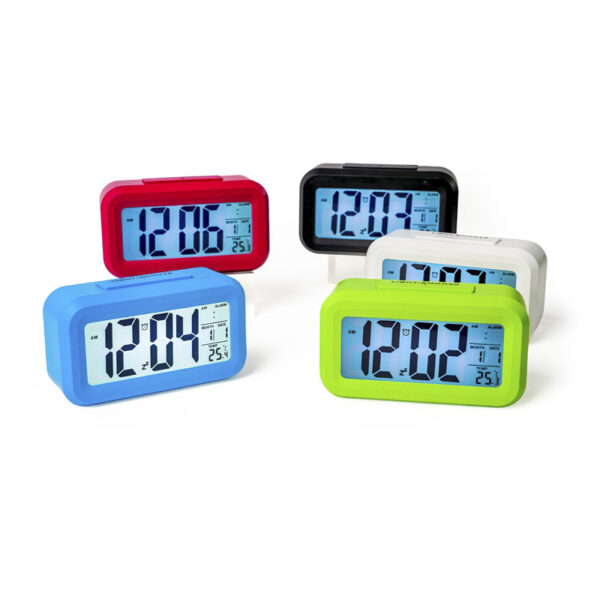 THAR Digitale Wekker – LED Klok met Alarm, Temperatuur & Kalender