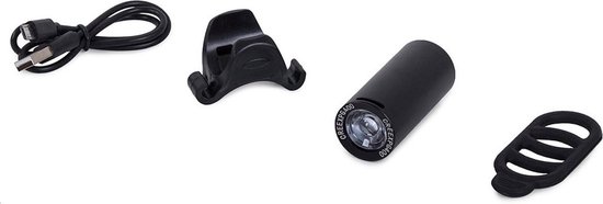 Verk Group LED Fietsvoorlicht BF-902 – 350 Lumen – USB-oplaadbaar – Waterdicht IPX6 – 4 Lichtstanden – Compact & Lichtgewicht – Siliconen Bevestiging – Voor Stadsfiets, MTB & Racefiets - Afbeelding 3