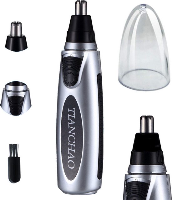 Neus- & Oortrimmer – Pijnloze Neushaartrimmer – Veilig & Compact – Werkt op Batterij – Voor Mannen & Vrouwen - Afbeelding 2
