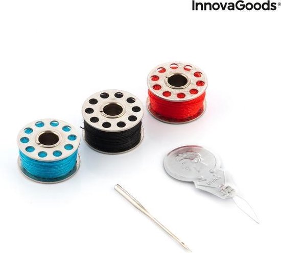 InnovaGoods Sewny Mini Draagbare Naaimachine – Met LED Licht, Draadsnijder & Accessoires – Compact & Elektrisch - Afbeelding 3