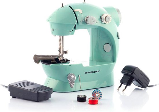 InnovaGoods Sewny Mini Draagbare Naaimachine – Met LED Licht, Draadsnijder & Accessoires – Compact & Elektrisch - Afbeelding 2