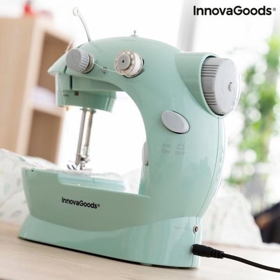 InnovaGoods Sewny Mini Draagbare Naaimachine – Met LED Licht, Draadsnijder & Accessoires – Compact & Elektrisch - Afbeelding 5