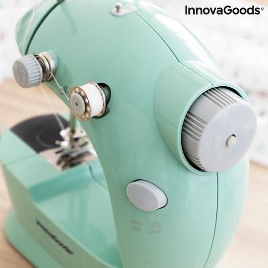 InnovaGoods Sewny Mini Draagbare Naaimachine – Met LED Licht, Draadsnijder & Accessoires – Compact & Elektrisch - Afbeelding 10
