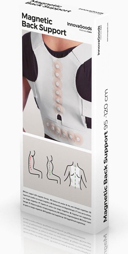 InnovaGoods Armor Magnetische Rugcorrector – Ergonomische Houdingsondersteuning met Magnetische Therapie - Afbeelding 3