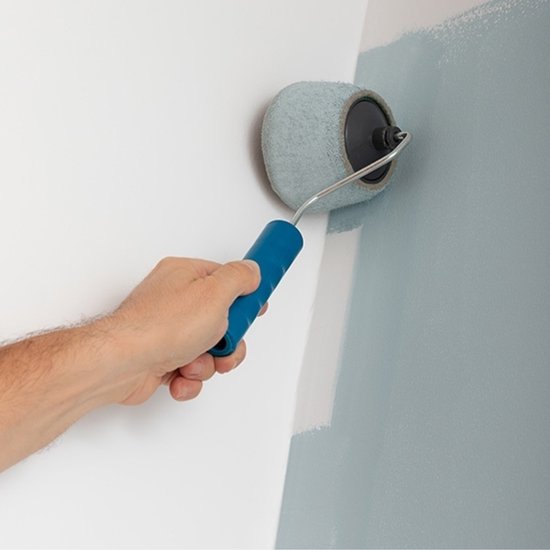 InnovaGoods Roll N’ Paint – Anti-Druip Verfroller Set (5-delig) – Navulbaar – Met Verlengstok – Druppelvrij Schilderen - Afbeelding 6