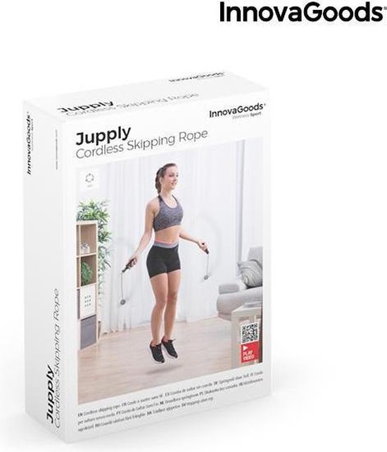 InnovaGoods Draadloos & Touwloos Springtouw – Jupply Fitness Rope voor Thuis & Sportschool - Afbeelding 3