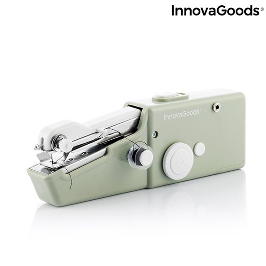 InnovaGoods Sewket Draagbare Handnaaimachine – Mini Reis Naaimachine – Inclusief Accessoires & Draagtas – Compact & Lichtgewicht - Afbeelding 3