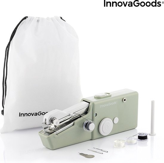 InnovaGoods Sewket Draagbare Handnaaimachine – Mini Reis Naaimachine – Inclusief Accessoires & Draagtas – Compact & Lichtgewicht - Afbeelding 5