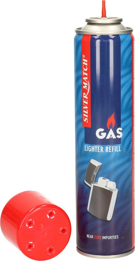 Silver Match Aanstekergas 250 ml – Hoogwaardig Butaangas Navulbus – Universele Aanstekervulling voor Aanstekers, Branders & Gasgereedschap – Schoon, Zuiver & Lekvrij - Afbeelding 5