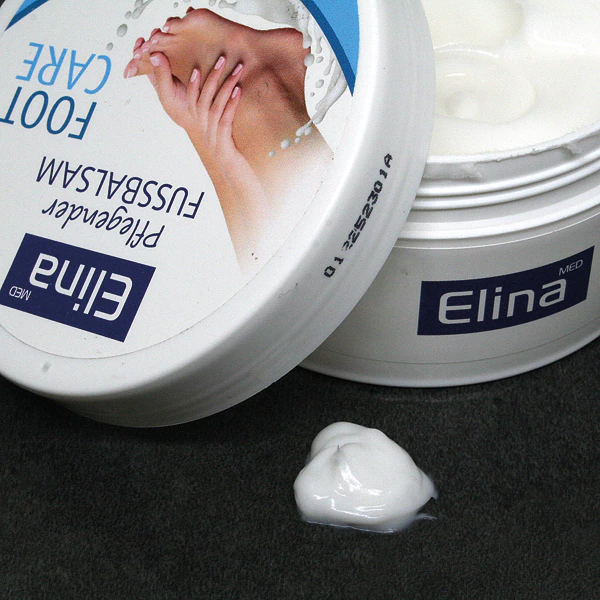 Elina Voetbalsem 150 ml – Intensief Verzorgende Voetencrème voor Droge, Gebarsten en Vermoeide Voeten – Hydraterend, Verzachtend en Snelle Opname - Afbeelding 2