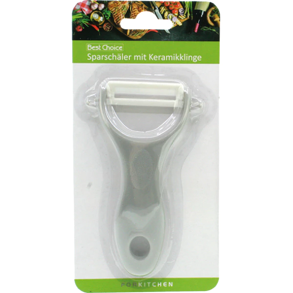 Dunschiller met Keramisch Mes – Set van 2 – Ultrascherpe Keramische Groente- & Fruitschillers – Duurzaam, Hygiënisch & Comfortabele Grip - Afbeelding 2