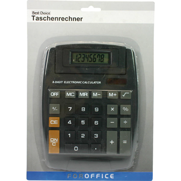 Best Choice XL Rekenmachine – Grote Bureau-Calculator – Grote Display & 12 Cijfers – Ideaal voor Kantoor & Thuisgebruik - Afbeelding 8