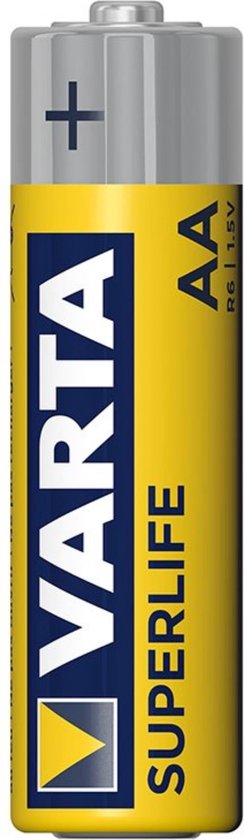 VARTA AA Superlife Batterijen 4 stuks – Betrouwbare energie voor dagelijks gebruik - Afbeelding 2