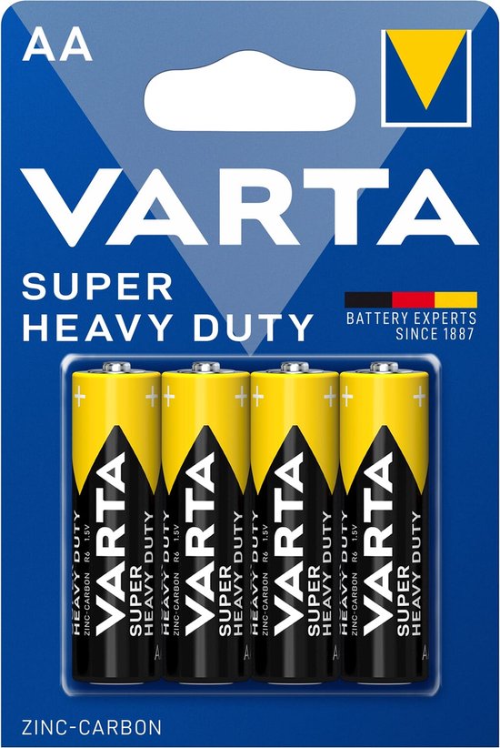 VARTA AA Superlife Batterijen 4 stuks – Betrouwbare energie voor dagelijks gebruik - Afbeelding 5