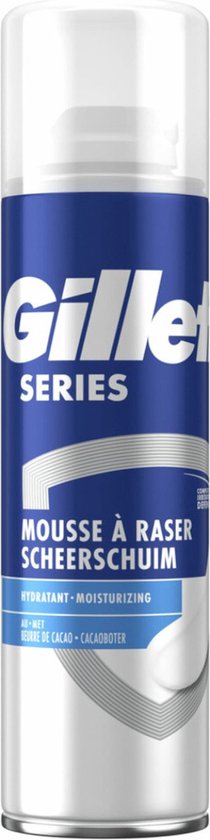 Gillette Series Verzorgende Scheerschuim Mannen 250 ml – Beschermend & Hydraterend Scheerschuim voor een Gladde Scheerbeurt - Afbeelding 4