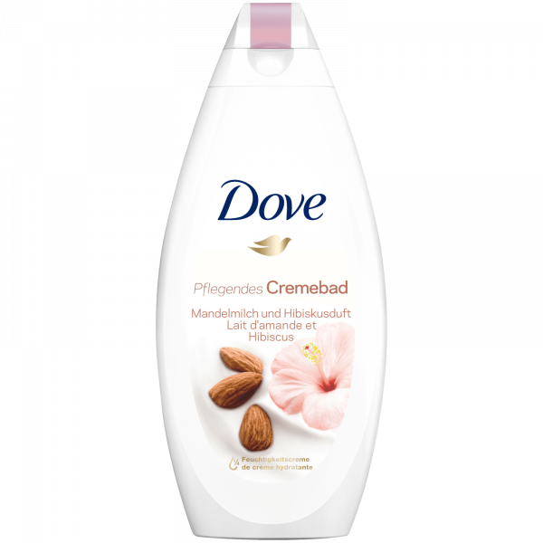 Dove Bad Amandel 750 ml – Luxe Badverzorging met Hydraterende Amandelmelk voor een Zachte Huid