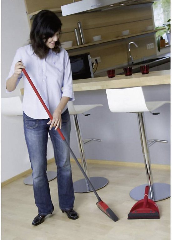 Vileda Stoffer en Blik 2-in-1 Set – Compacte en Efficiënte Schoonmaakoplossing voor Dagelijks Gebruik - Afbeelding 2