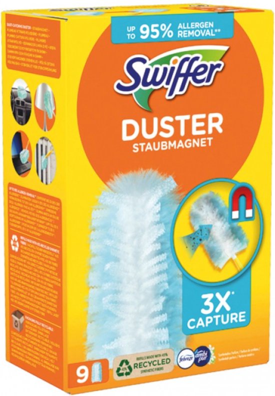 Swiffer Duster Navulling – 9 Doekjes – Effectieve Stofverwijdering voor een Schone Woning - Afbeelding 2