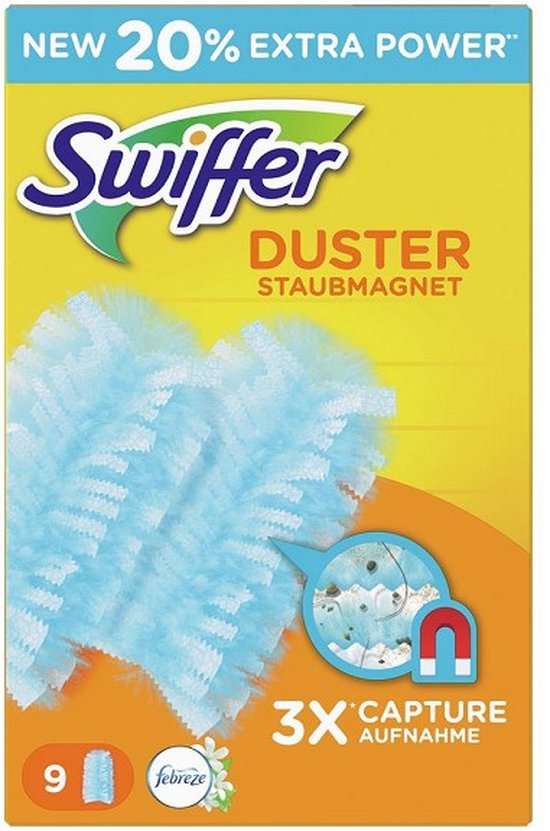 Swiffer Duster Navulling – 9 Doekjes – Effectieve Stofverwijdering voor een Schone Woning - Afbeelding 3