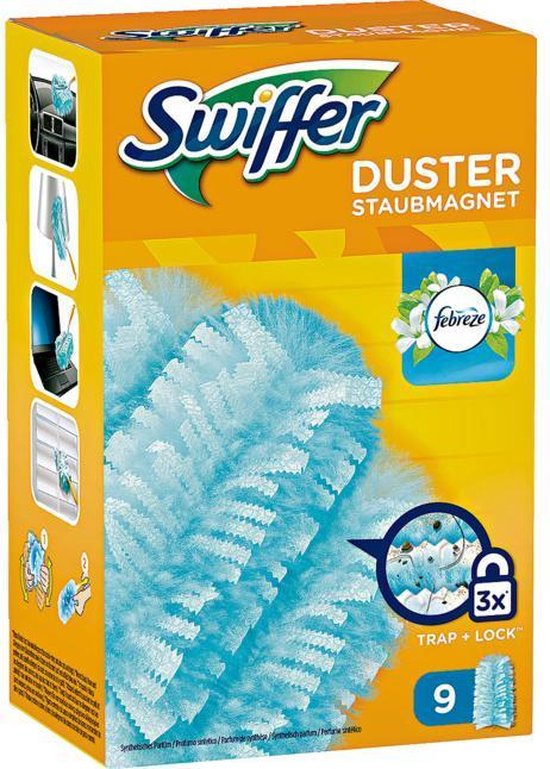 Swiffer Duster Navulling – 9 Doekjes – Effectieve Stofverwijdering voor een Schone Woning - Afbeelding 4