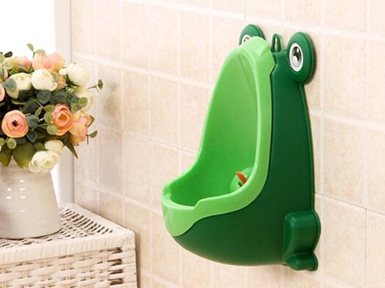 THAR Urinoir voor Kinderen – Kikker WC Trainer Jongens - Afbeelding 5