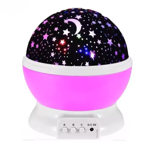 THAR Sterrenprojector Nachtlampje – LED Galaxy Lamp – Kind – Paars