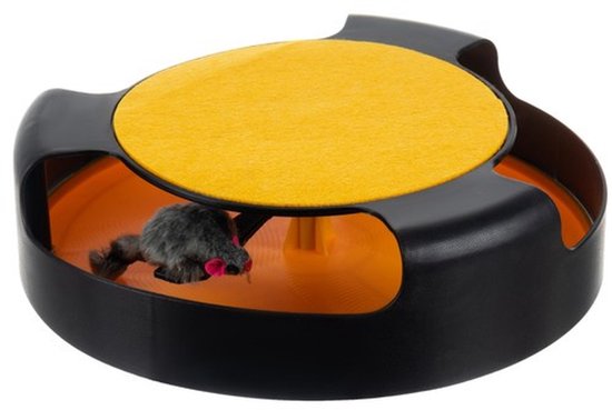 Purlov Interactief Kattenspeelgoed – “Vang de Muis” Speelset met Beweging & Geluid – Stimuleert Jachtinstinct – Geschikt voor Alle Katten - Afbeelding 5